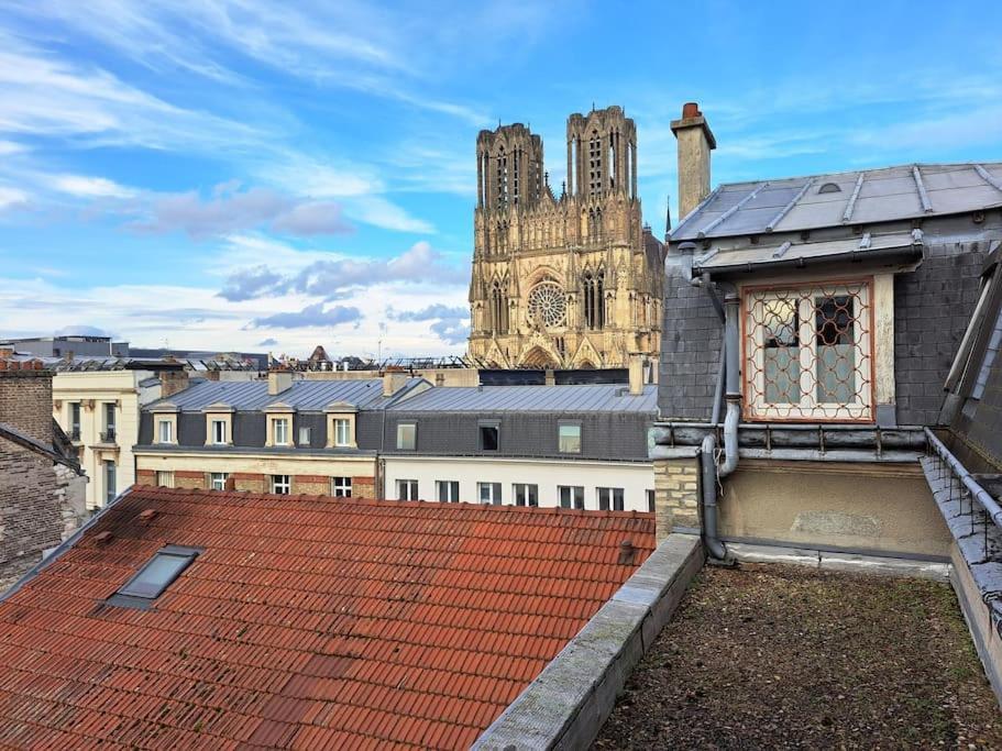 Faro, Vue Sur La Cathedrale Leilighet Reims Eksteriør bilde